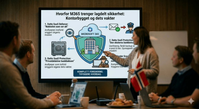 Hvorfor Microsoft Office 365 bør inkludere Datto SaaS Defense og Bitdefender GravityZone.